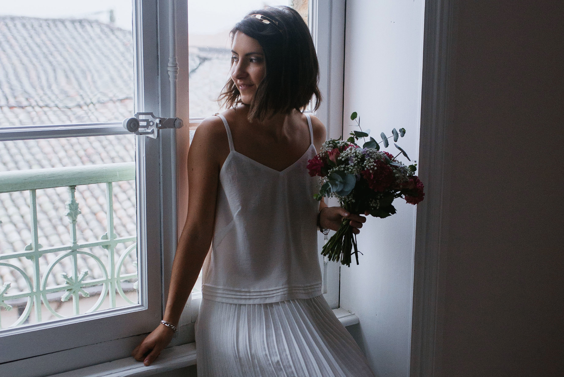 jupe plissée mariage